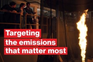 Image of burning methane states: Targeting the emissions that matter most