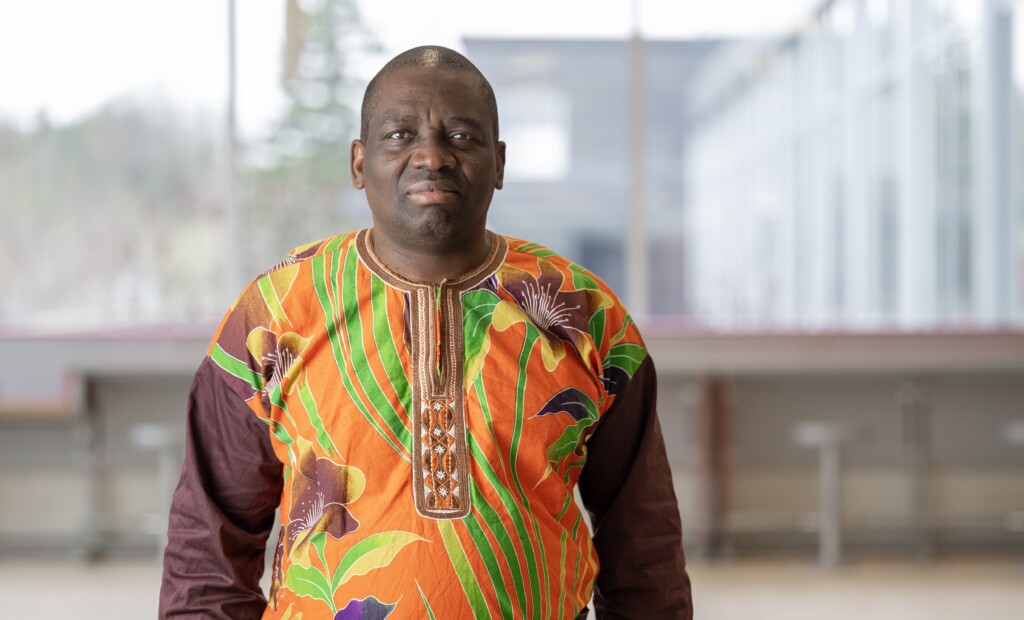 Headshot of Samuel Ojo Oloruntoba.