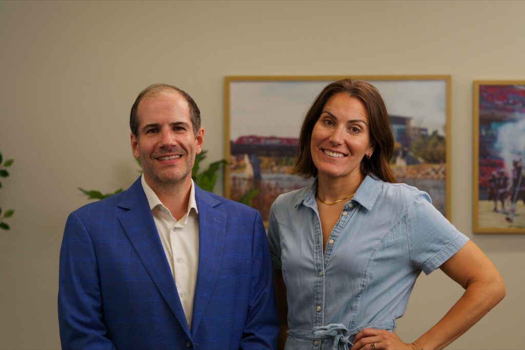 Image of Carleton researchers Alex Wilner and Leah West