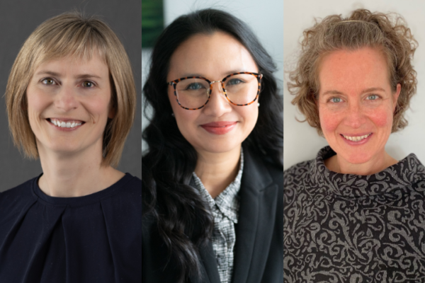 Researchers Jenny Bruin, Vivian Lee and Karen Sewell