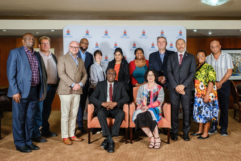 The University of Pretoria hosts Carleton University's delegation