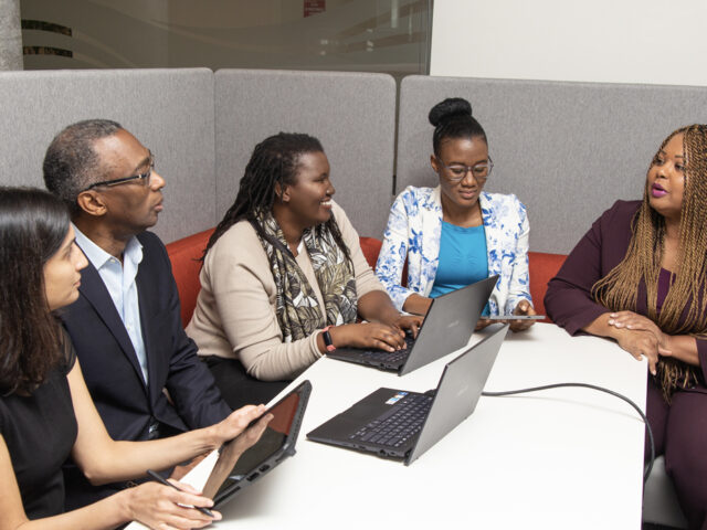 Group of Black Entrepreneurship Knowledge Hub members